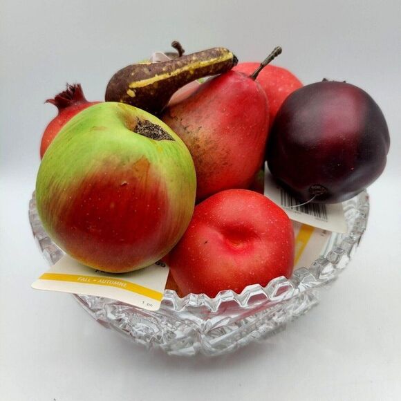 Faux Artificial Mixed Fruit Lot of 11 Home Decor Autumn Fall Prop Staging - Picture 2 of 5